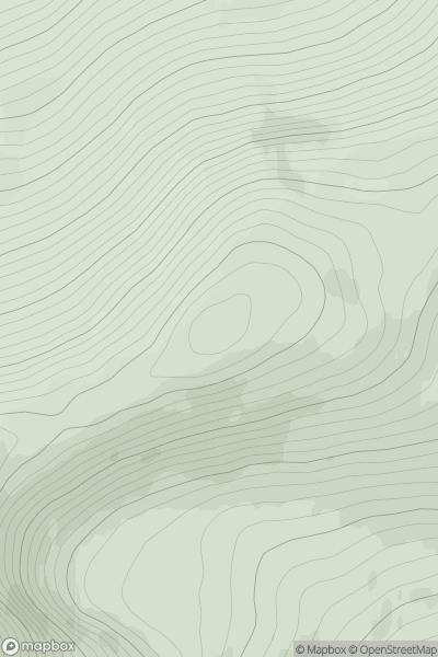 Thumbnail image for Meall Meadhonach [Altnaharra to Dornoch] [NC598310] showing contour plot for surrounding peak